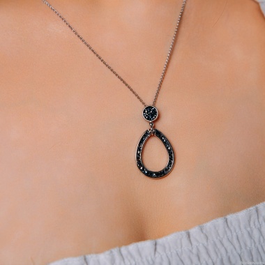 Колье Fiore Luna, Jet Nut